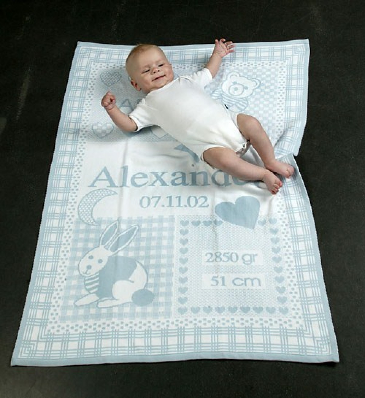 Mantas de bebé personalizadas, manta de bebé personalizada con nombre  personalizado, mantas de bebé personalizadas, mantas de bebé niño  personalizadas